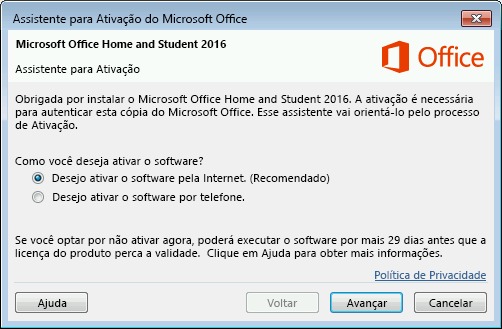 Ativador Office 2021